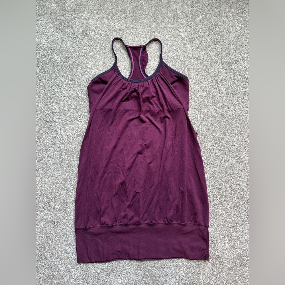 Lululemon Flowy Athletic Tank with Built in Bra